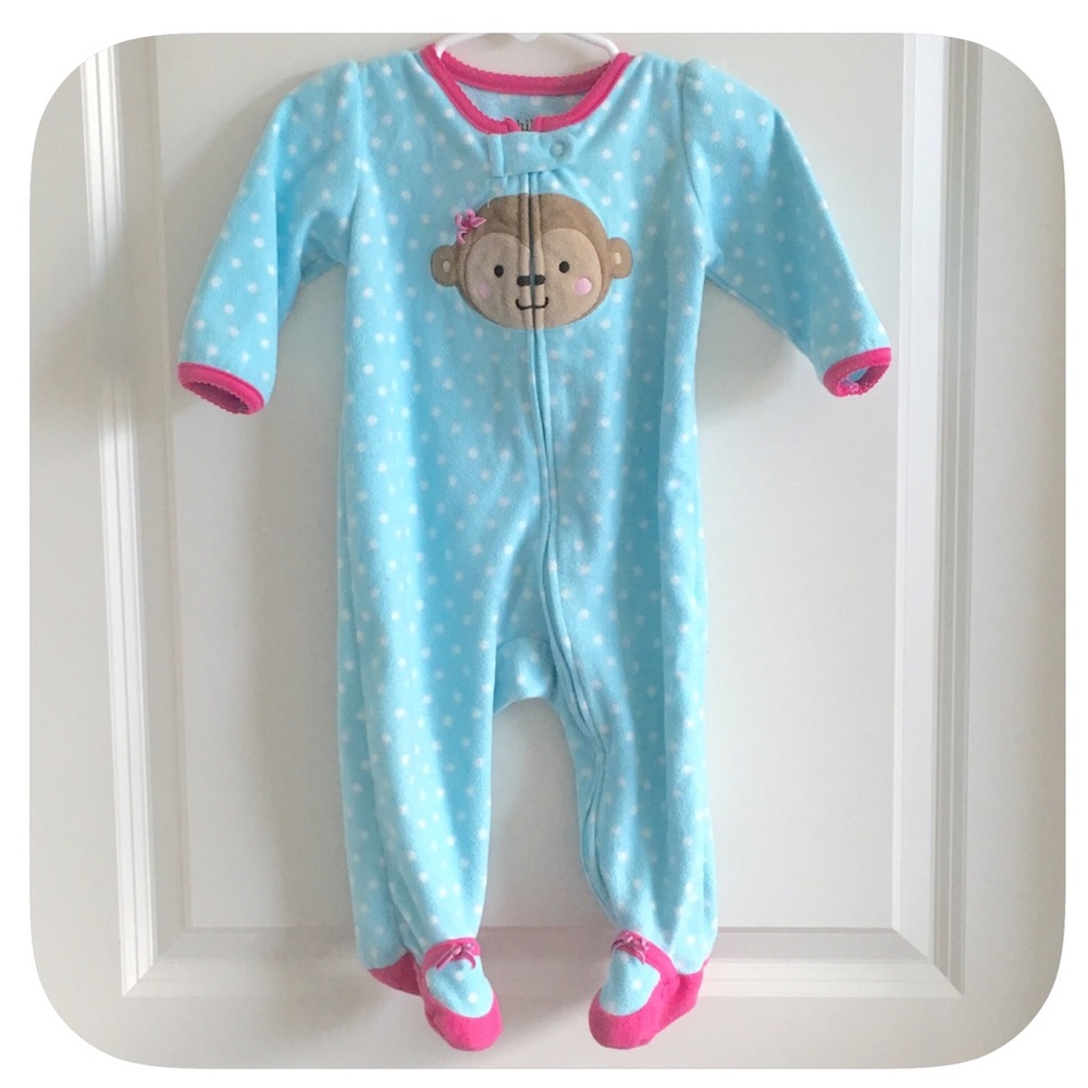 💗Baby Girls Footed Sleeper